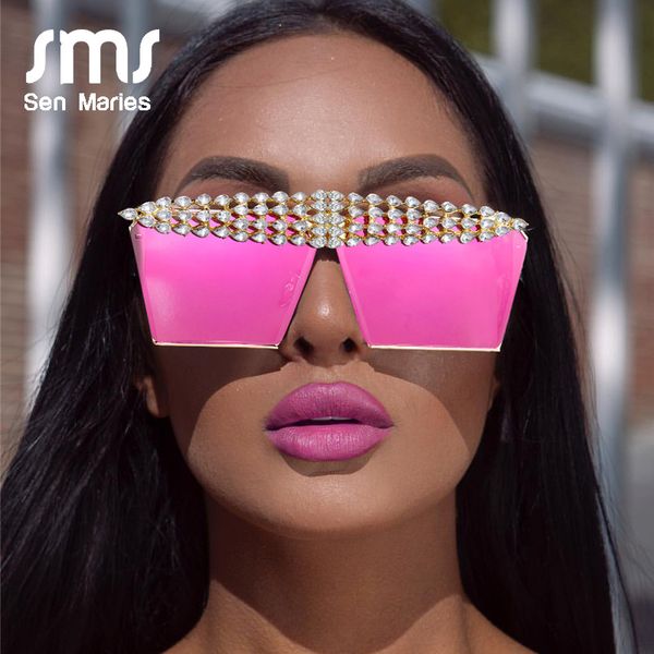 luxury square diamond sunglasses women men 2020 flat crystal punk sun glasses mirror rhinestones red purple eyewear uv400, White;black
luxury square diamond sunglasses women men 2020 flat crystal punk sun glasses mirror rhinestones red purple eyewear uv400, White;black