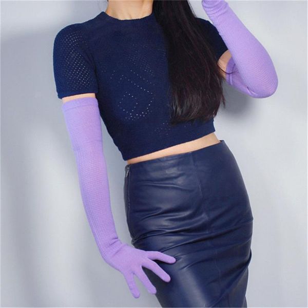women fashion long wool gloves 55cm knitting five fingers high elasticity wool lavender color light purple zz55-7, Blue;gray
women fashion long wool gloves 55cm knitting five fingers high elasticity wool lavender color light purple zz55-7, Blue;gray