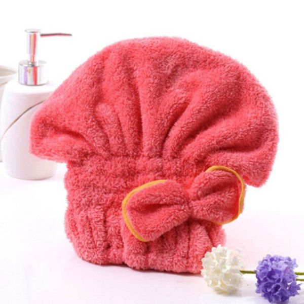 creative shower cap wrapped towels with bow microfiber bathroom hats quickly dry hair hat bath accessories
creative shower cap wrapped towels with bow microfiber bathroom hats quickly dry hair hat bath accessories