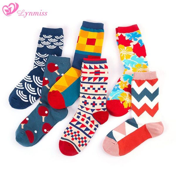 5 pairs creative men's socks skateboard stockings women's cotton couple harajuku style personality autumn and winter socks, Black
5 pairs creative men's socks skateboard stockings women's cotton couple harajuku style personality autumn and winter socks, Black