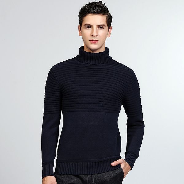 men's turtleneck cotton pullover autumn winter warm solid soft long sleeve clothes knitted casual male sweater drop shipping, White;black
men's turtleneck cotton pullover autumn winter warm solid soft long sleeve clothes knitted casual male sweater drop shipping, White;black