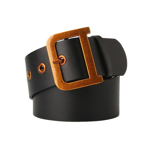 gold d pin buckle belts for women wide leather waist belt female jeans dress decorate waistband, Black;brown
gold d pin buckle belts for women wide leather waist belt female jeans dress decorate waistband, Black;brown