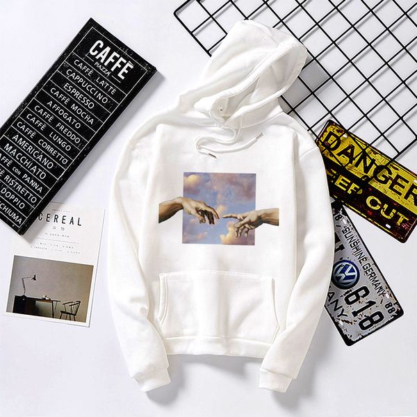 Aprilgrass New Women Hoodies Michelangelo Print White Hoodies Sweatshirt Summer Tops Female Oversized Short Sleeve Harajuku Woman Clothes
Aprilgrass New Women Hoodies Michelangelo Print White Hoodies Sweatshirt Summer Tops Female Oversized Short Sleeve Harajuku Woman Clothes