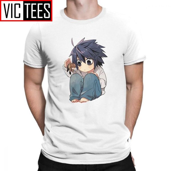 death note l t-shirt printed short sleeve men t shirts round collar fashion anime tees mens 100% cotton birthday gift plus size
death note l t-shirt printed short sleeve men t shirts round collar fashion anime tees mens 100% cotton birthday gift plus size