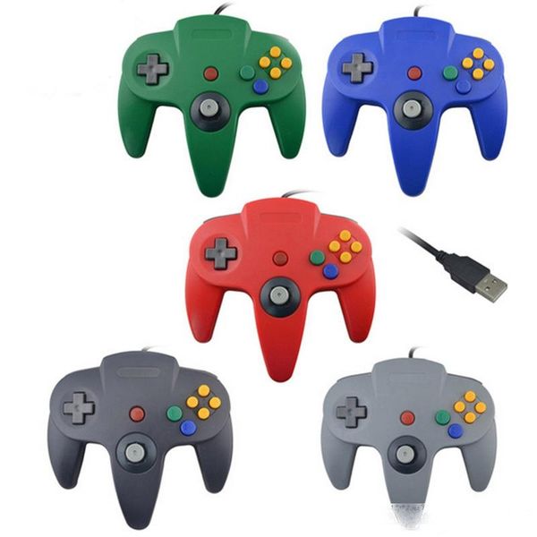 usb long handle game controller pad joystick for pc nintendo 64 n64 system 5 color in stock
usb long handle game controller pad joystick for pc nintendo 64 n64 system 5 color in stock