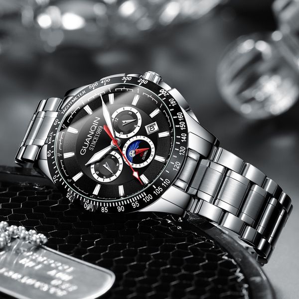 wristwatches guanqin men watches mechanical fashion sport waterproof automatic male week date business wristwatch reloj hombre, Slivery;brown
wristwatches guanqin men watches mechanical fashion sport waterproof automatic male week date business wristwatch reloj hombre, Slivery;brown