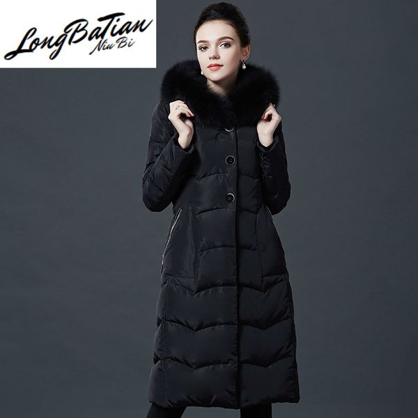women's down & parkas coat 2021 female winter jacket women hooded big fur collar thick clothes mujer chaqueta lxr312, Black
women's down & parkas coat 2021 female winter jacket women hooded big fur collar thick clothes mujer chaqueta lxr312, Black