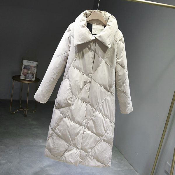 women's down & parkas women white duck jacket 2021 winter warm long sleeve single-breasted coat female ultra light outwear, Black
women's down & parkas women white duck jacket 2021 winter warm long sleeve single-breasted coat female ultra light outwear, Black