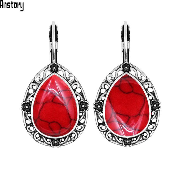 dangle & chandelier water drop 5 colors synthetic turquoises earrings plant flower hook for women antique silver plated fashion jewelry
dangle & chandelier water drop 5 colors synthetic turquoises earrings plant flower hook for women antique silver plated fashion jewelry