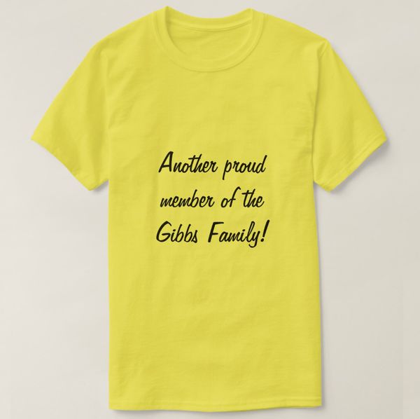 2019 printed men t shirt cotton short sleeve gibbs family reunion t-shirt women tshirt
2019 printed men t shirt cotton short sleeve gibbs family reunion t-shirt women tshirt