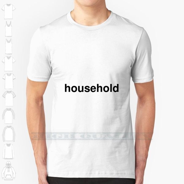 household custom design print for men women cotton new cool tee t shirt big size 6xl household typography word
household custom design print for men women cotton new cool tee t shirt big size 6xl household typography word
