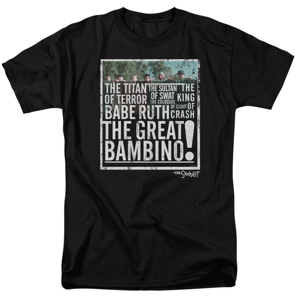 the sandlot movie the great bambino licensed t-shirt all sizes cotton tee shirt gift funny cotton
the sandlot movie the great bambino licensed t-shirt all sizes cotton tee shirt gift funny cotton