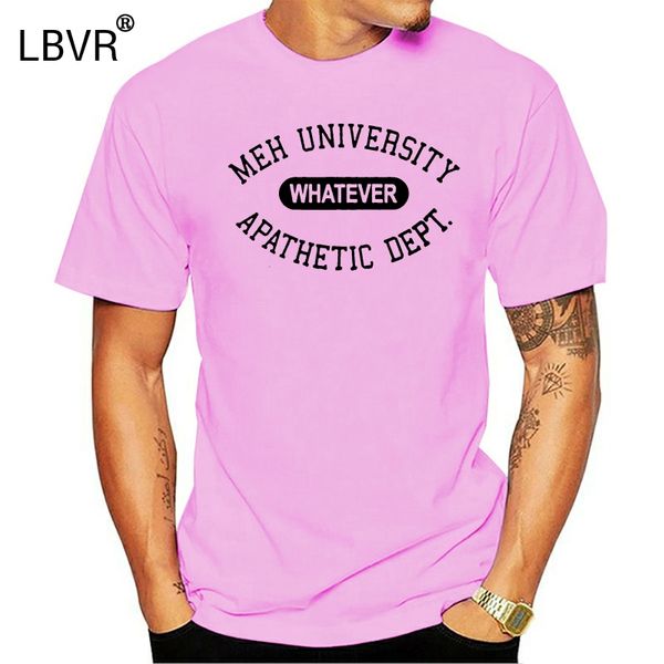 men short sleeve tshirt apathetic dept meh university t shirt women t-shirt