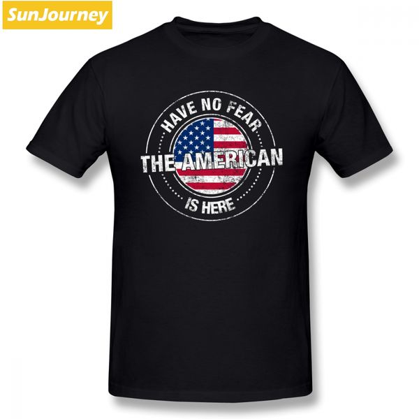have no fear the american is here t shirt custom short sleeve t-shirt men hip hop family big size cotton fitness men
have no fear the american is here t shirt custom short sleeve t-shirt men hip hop family big size cotton fitness men