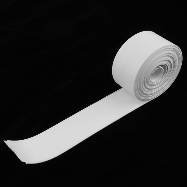 3.2m/10.50ft kitchen bathroom waterproof mold proof self adhesive wall pvc sealing tape, long lasting
3.2m/10.50ft kitchen bathroom waterproof mold proof self adhesive wall pvc sealing tape, long lasting