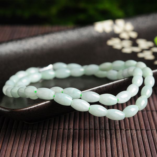 natural myanmar a goods jade beads necklace jade transfer beads handmade beaded necklace female models to send certificates, Silver
natural myanmar a goods jade beads necklace jade transfer beads handmade beaded necklace female models to send certificates, Silver