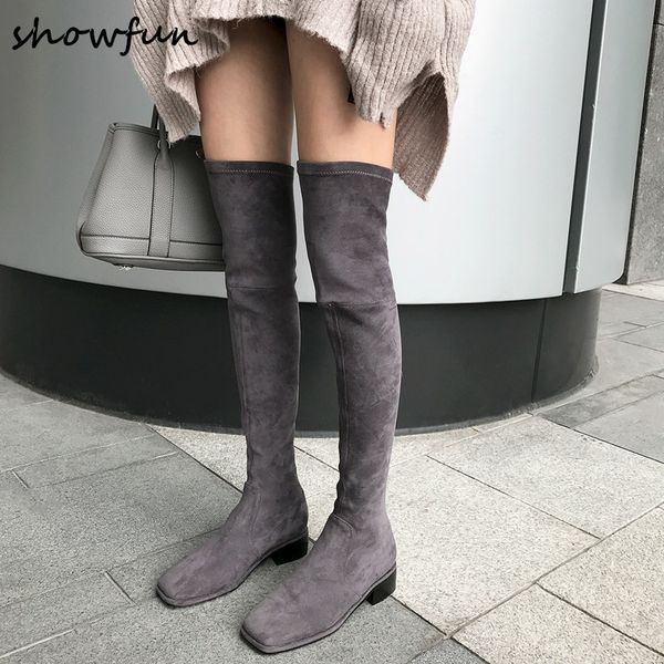 boots women's genuine suede leather slip-on flats over the knee brand designer stretch black slim winter long shoes sale
boots women's genuine suede leather slip-on flats over the knee brand designer stretch black slim winter long shoes sale