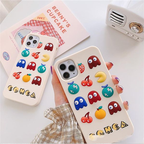3d cartoon pac-man gameboy cherry soft phone case for iphone 11 pro max x xs xr 7 8 plus 2020 se silicon cute cover gift
3d cartoon pac-man gameboy cherry soft phone case for iphone 11 pro max x xs xr 7 8 plus 2020 se silicon cute cover gift