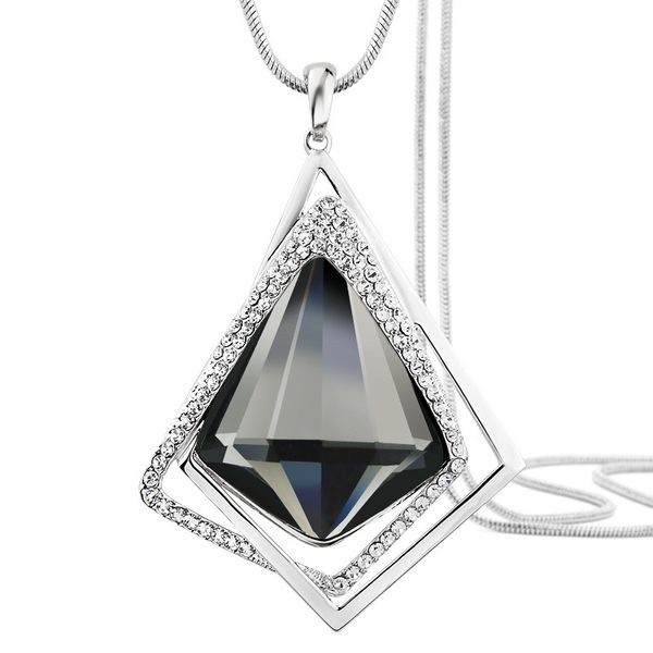 moonrocy crystal long chain necklace coat silver color necklace gray geometry for women female gift wholesale dropshipping
moonrocy crystal long chain necklace coat silver color necklace gray geometry for women female gift wholesale dropshipping