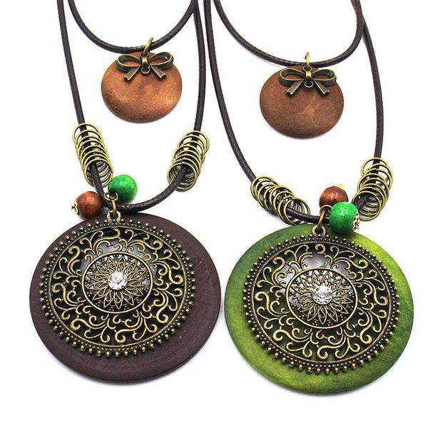 vintage woman necklaces jewelry statement necklaces pendants alloy wooden pendant collares mujer choker necklace long necklace, Silver
vintage woman necklaces jewelry statement necklaces pendants alloy wooden pendant collares mujer choker necklace long necklace, Silver