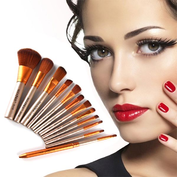 12pcs professional makeup brushes set foundation powder eyeshadow lip brush tools bronzers highlighters lipstick brushes
12pcs professional makeup brushes set foundation powder eyeshadow lip brush tools bronzers highlighters lipstick brushes