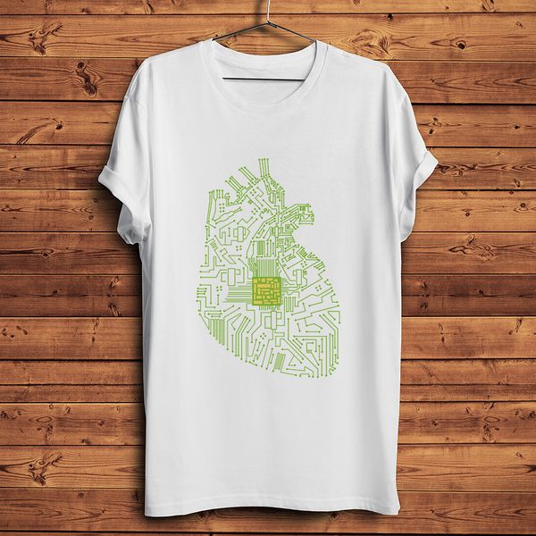 circuit mechanical heart funny geek t-shirt homme summer new short t shirt men white casual tshirt streetwear
circuit mechanical heart funny geek t-shirt homme summer new short t shirt men white casual tshirt streetwear