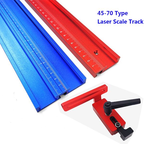 chute aluminium alloy t-tracks 800mm t slot w/ scale and standard miter track sfor workbench router table woodworking tools
chute aluminium alloy t-tracks 800mm t slot w/ scale and standard miter track sfor workbench router table woodworking tools