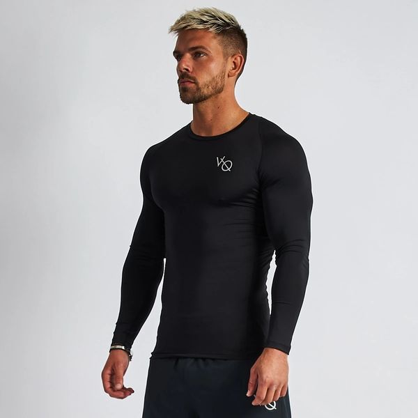 2020 spring and autumn new muscle fitness brother male outdoor sports and leisure stretch slim quick-drying long-sleeved t-shirt, White;black
2020 spring and autumn new muscle fitness brother male outdoor sports and leisure stretch slim quick-drying long-sleeved t-shirt, White;black