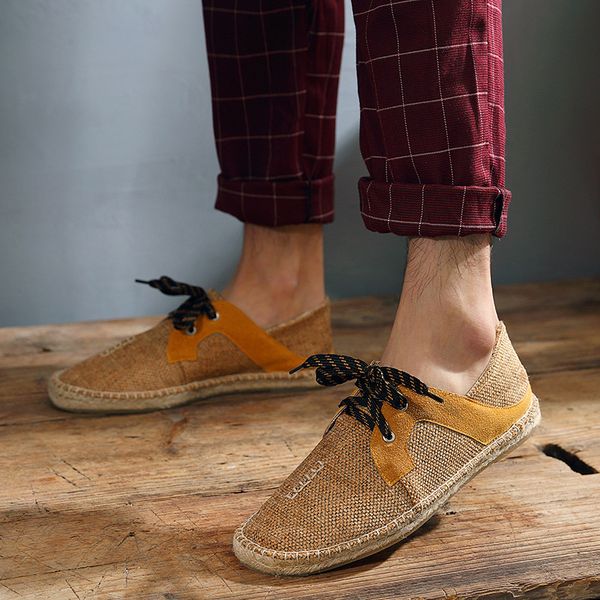 2020 new fashion summer fabricmale casual canvas insole fisherman light shoes men espadrille flats shoes, Black 
2020 new fashion summer fabricmale casual canvas insole fisherman light shoes men espadrille flats shoes, Black