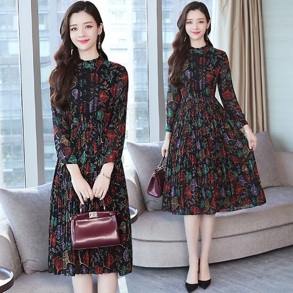 шифоновое платье женщины цветочный 2020 новых большой dressdress dressspring корейского стиль тонкой плиссированных юбок средней длина больш, Black;gray
шифоновое платье женщины цветочный 2020 новых большой dressdress dressspring корейского стиль тонкой плиссированных юбок средней длина больш, Black;gray