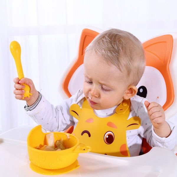 3 pcs baby newborn cartoon bibs bowl spoon set waterproof grade silicone feeding saliva towel adjustable aprons burp access, Slivery;white
3 pcs baby newborn cartoon bibs bowl spoon set waterproof grade silicone feeding saliva towel adjustable aprons burp access, Slivery;white