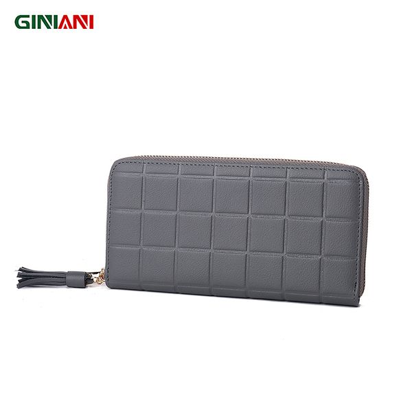 giniani ladies leather ice tray long wallet women's tassel zipper simple standard large capacity coin purse, Red;black
giniani ladies leather ice tray long wallet women's tassel zipper simple standard large capacity coin purse, Red;black