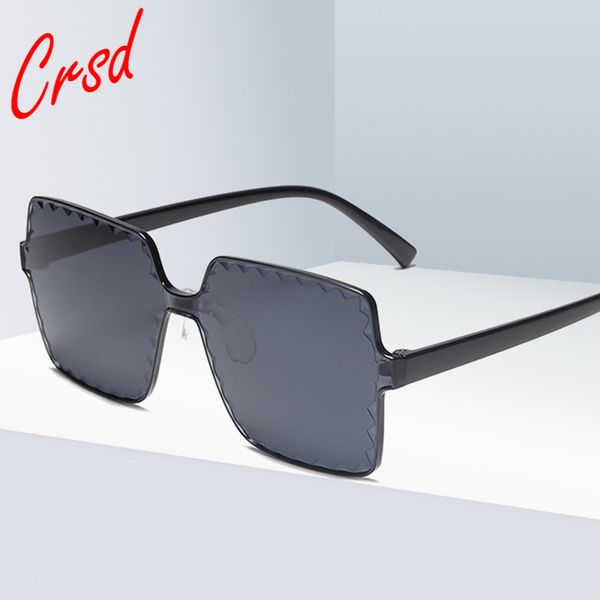 crsd 2020 women brand design rimless female gradient glasses oversized retro large square sunglasses women goggles sun glasses, White;black
crsd 2020 women brand design rimless female gradient glasses oversized retro large square sunglasses women goggles sun glasses, White;black