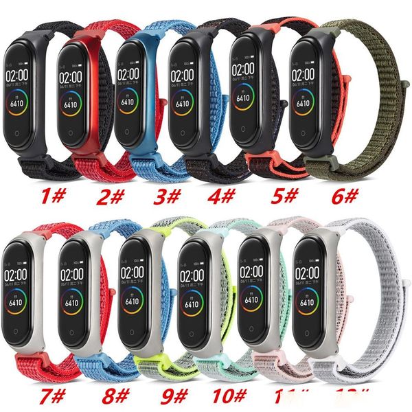 nylon loop replaceable bracelet for xiaomi mi band 3 sports wristband breathable strap for xiaomi miband 4 smart watch accessories
nylon loop replaceable bracelet for xiaomi mi band 3 sports wristband breathable strap for xiaomi miband 4 smart watch accessories