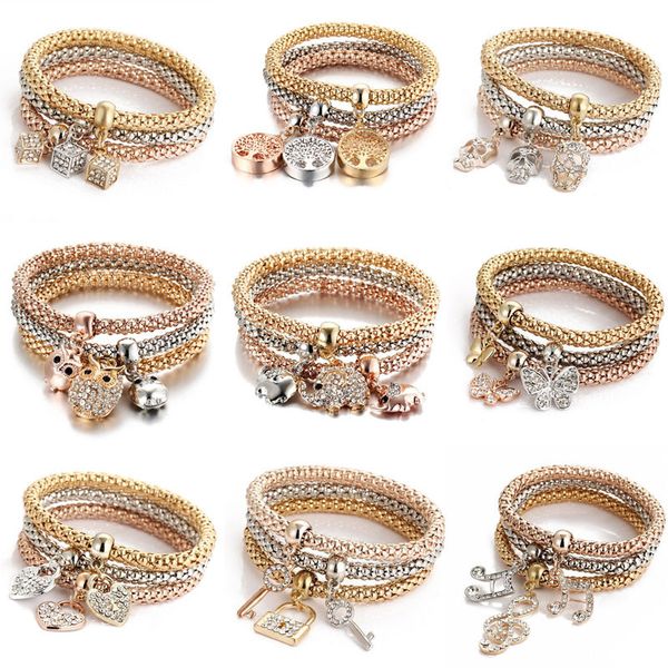 modyle new fashion jewelry crystal heart bracelet & bangles popcorn chain friendship wedding bracelets for woman gift, Black
modyle new fashion jewelry crystal heart bracelet & bangles popcorn chain friendship wedding bracelets for woman gift, Black