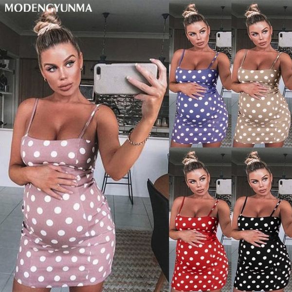 large size 5xl polka dot maternity dresses casual loose pregnancy dresses sleeveless sling women bodycon dress summer pregnant, White
large size 5xl polka dot maternity dresses casual loose pregnancy dresses sleeveless sling women bodycon dress summer pregnant, White