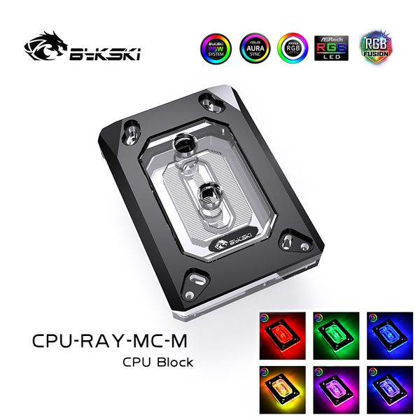 bykski cpu cooler water cooling block for amd acrylic rgb cpu cooler micro waterway liquid cooling system
bykski cpu cooler water cooling block for amd acrylic rgb cpu cooler micro waterway liquid cooling system