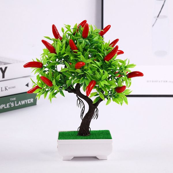 decorative flowers & wreaths 1 set artificial fruit bonsai fake potted plant simulation small plastic pepper
decorative flowers & wreaths 1 set artificial fruit bonsai fake potted plant simulation small plastic pepper