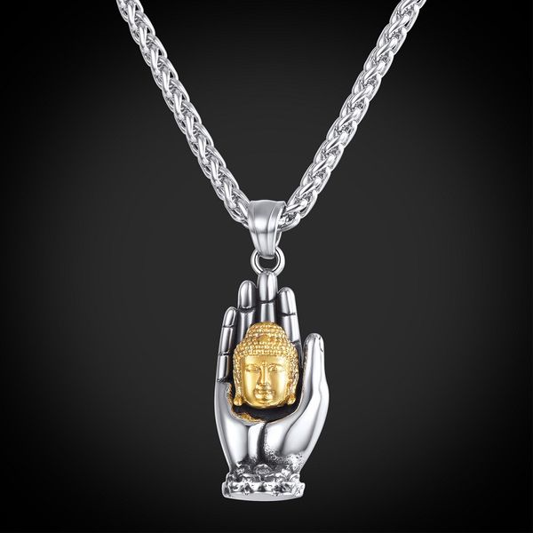 religious gift gold buddha recumbency plam vintage buddhism for asia religion jewelry necklace jewelry for women man, Silver
religious gift gold buddha recumbency plam vintage buddhism for asia religion jewelry necklace jewelry for women man, Silver