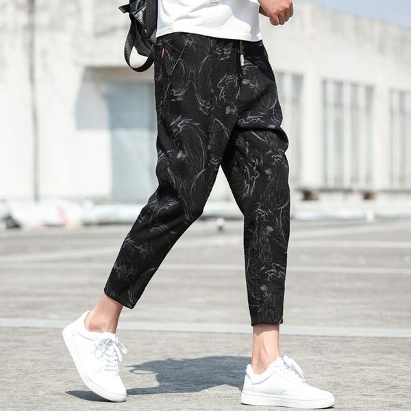 summer new fashion men's fashion casual printing large size teenagers ankle-length shorts tight pants shorts and tight pantspopular leg, Blue
summer new fashion men's fashion casual printing large size teenagers ankle-length shorts tight pants shorts and tight pantspopular leg, Blue