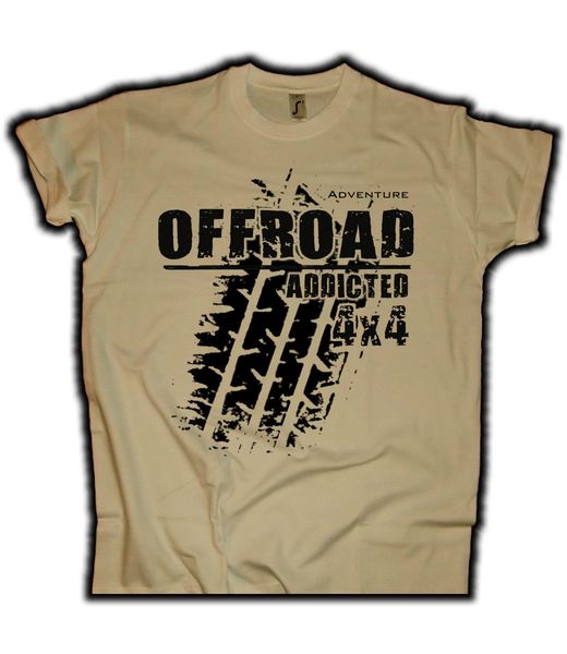 fashion men t shirt off road 4x4 t-shirt suv atv us car truck trail v8 old school summer t-shirt