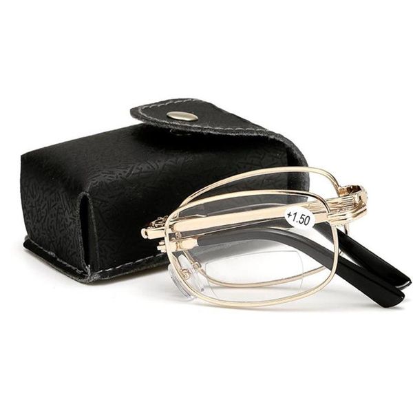 metal foldable bifocal reading glasses ultralight men business presbyopia glasses eyewear magnifying eyeglasses 1.0~4.0, White;black
metal foldable bifocal reading glasses ultralight men business presbyopia glasses eyewear magnifying eyeglasses 1.0~4.0, White;black