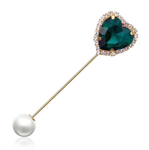 fashion heart crystal rhinestone pearl brooch women jewelry suit coat long needle collar lapel pin cardigan accessories gifts, Gray
fashion heart crystal rhinestone pearl brooch women jewelry suit coat long needle collar lapel pin cardigan accessories gifts, Gray