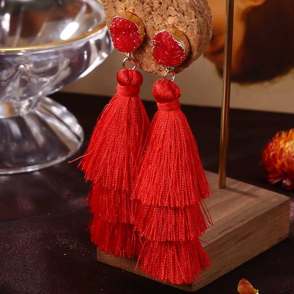 hocole 3 layered bohemian fringed crystal tassel earrings for women long drop dangle earring statement 2020 boho jewelry, Silver
hocole 3 layered bohemian fringed crystal tassel earrings for women long drop dangle earring statement 2020 boho jewelry, Silver