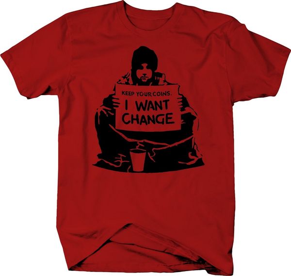 keep your coins i want change homeless color tee t shirt t-shirt loose size
keep your coins i want change homeless color tee t shirt t-shirt loose size