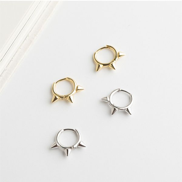 100% 925 sterling silver earrings women's punk geometric cone earrings fashion girls light luxury jewelry accessories, Golden;silver
100% 925 sterling silver earrings women's punk geometric cone earrings fashion girls light luxury jewelry accessories, Golden;silver