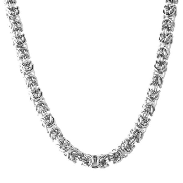 unique 8mm wide silver color stainless steel byzantine box link chain bracelet or necklace jewelry for cool men's 7-40
unique 8mm wide silver color stainless steel byzantine box link chain bracelet or necklace jewelry for cool men's 7-40