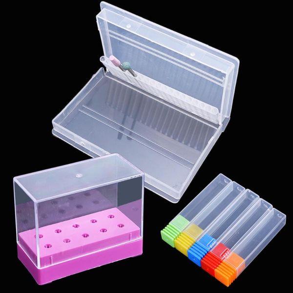nail art equipment 5/10/20 holes drill bits storage box display stand multi design acrylic holder container case manicure tools ji867, Silver
nail art equipment 5/10/20 holes drill bits storage box display stand multi design acrylic holder container case manicure tools ji867, Silver