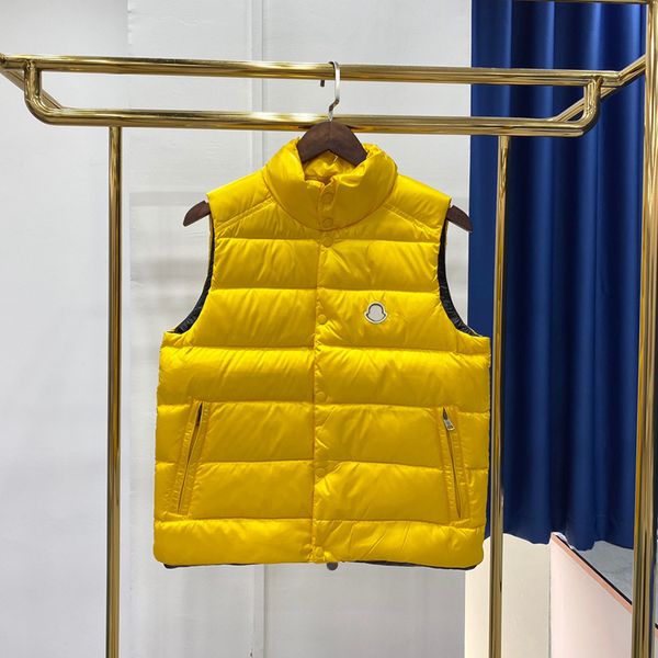 8.17 2020 autumn winter new women's down coat vest stand collar sleeveless embroidery epaulet warm zipper short vest 3 color, Black
8.17 2020 autumn winter new women's down coat vest stand collar sleeveless embroidery epaulet warm zipper short vest 3 color, Black