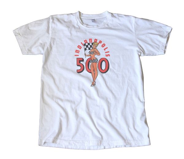 урожай индианаполис 500 пинап декаль t-shirt - гонки, инди, speedway summer tops для man summer хлопковые футболки моды
урожай индианаполис 500 пинап декаль t-shirt - гонки, инди, speedway summer tops для man summer хлопковые футболки моды